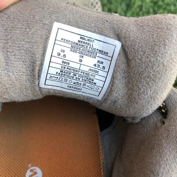 Merrell Moab Ventilator Mesh Hiking Shoe in Walnut 9.5 - Picture 9 of 9